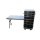 Toolcase mit 7 Schubladen und Tisch – Flightcase auf Rollen