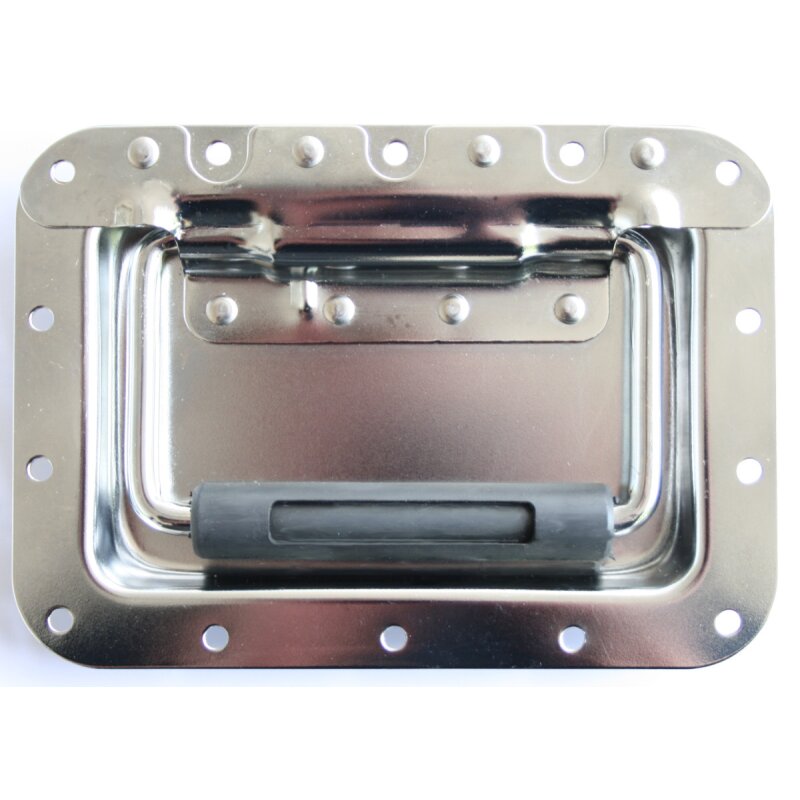 Flight case pour rack d'effet 6U 2 capots version fermeture Flight case pour rack d'effet 6U 2 capots version fermeture