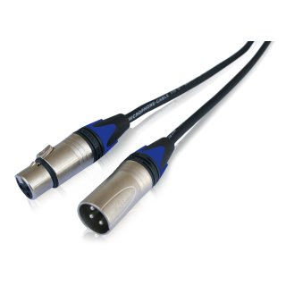 Studiomikrofonkabel Meterware BLAU 2x 0,22mm² Mikrofonkabel Mikrokabel DMX-Kabel 