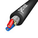 Perivox Mikrofonkabel 2x 0,38 mm² schwarz