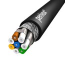 Perivox MO-CAT7 4x2x AWG26/7 PUR schwarz