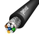 Perivox MO-CAT 5e 4x2x AWG26/7 PUR schwarz
