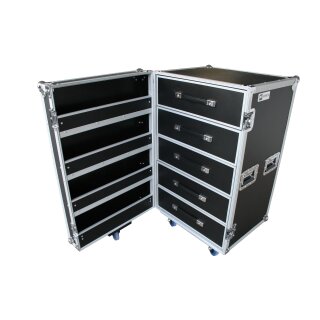 Toolcase mit 5 Schubladen – Flightcase auf Rollen
